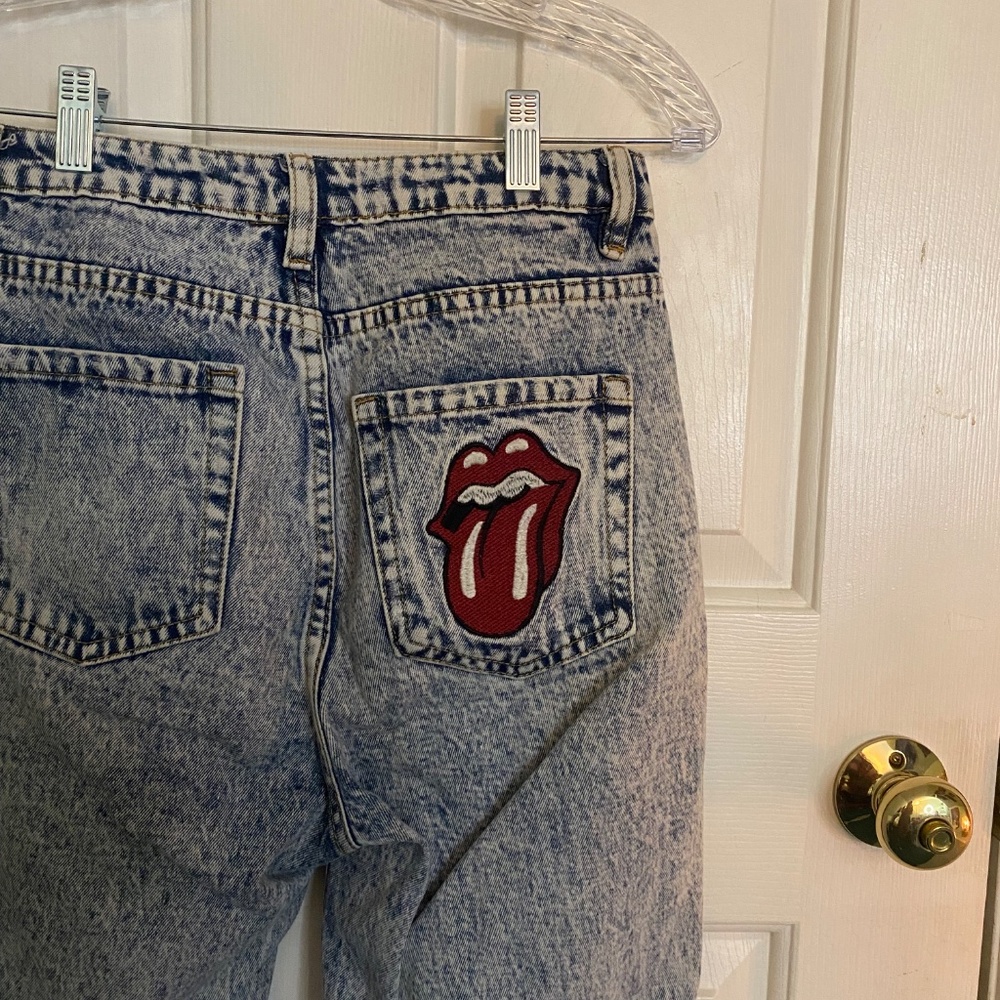 Rolling Stone Acid Wash Jeans - Picture 7 of 7